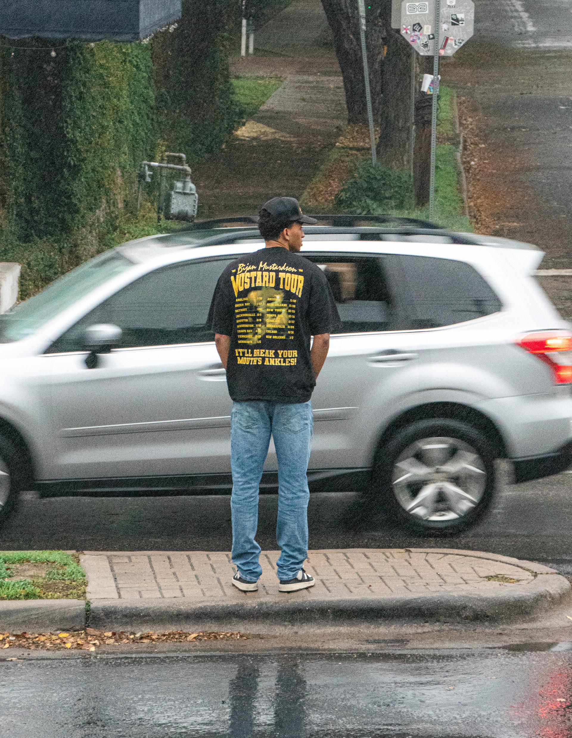 bijan mustardson mustard tour tee