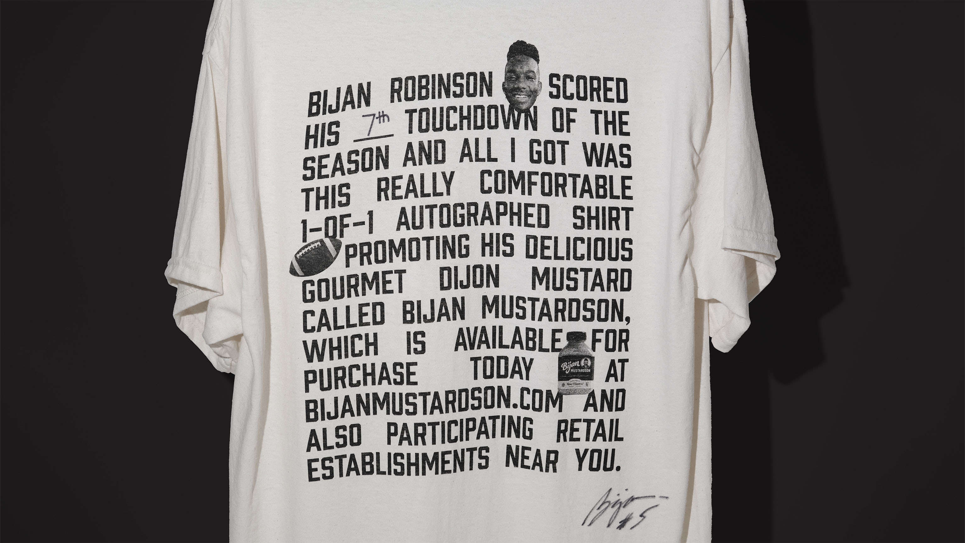 bijan mustardson touchdown tee