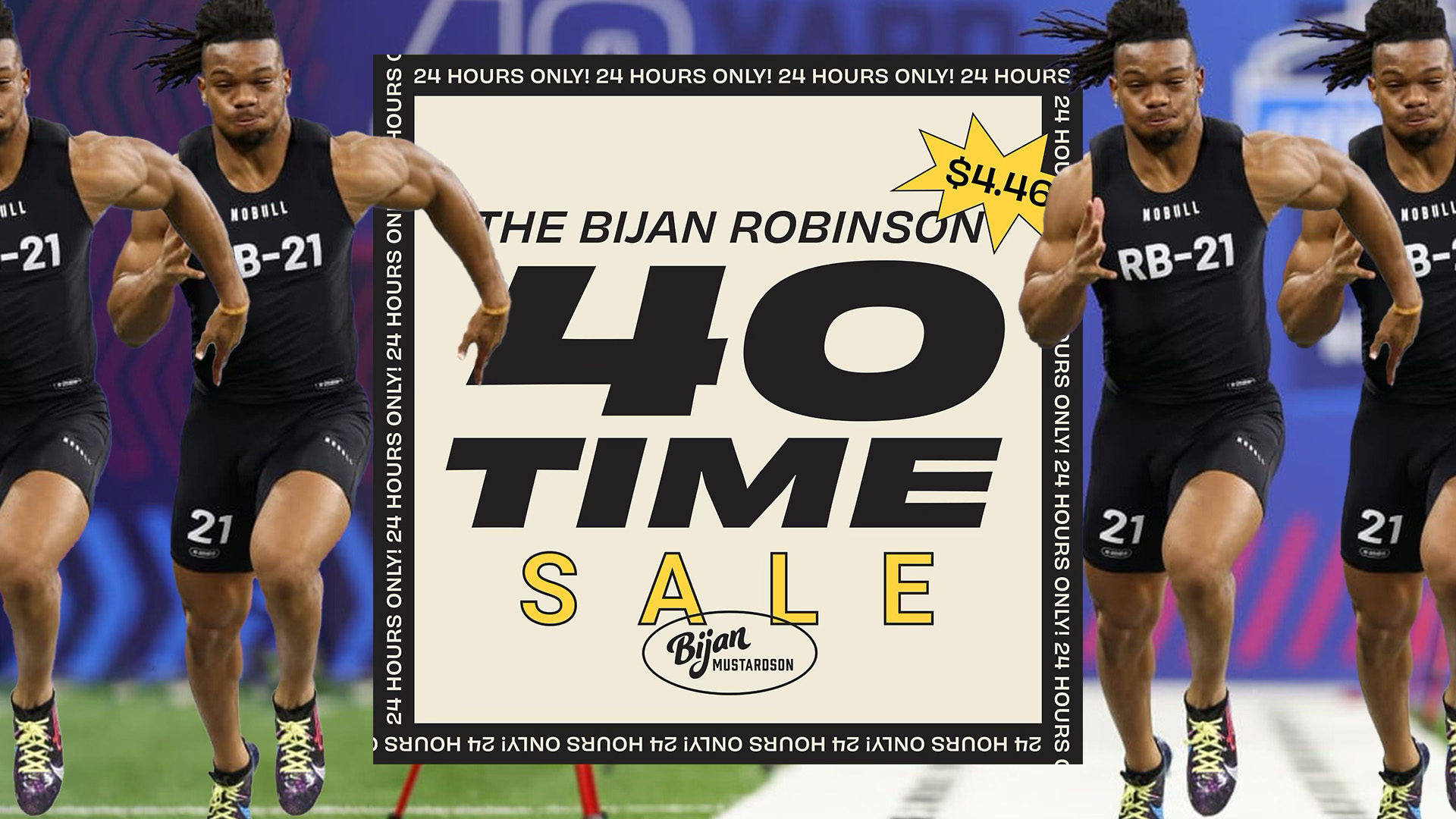 bijan mustardson 40-time sale