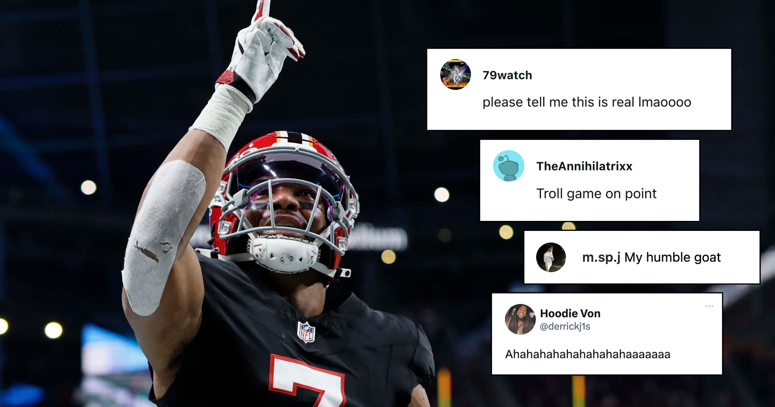 falcons fans comments