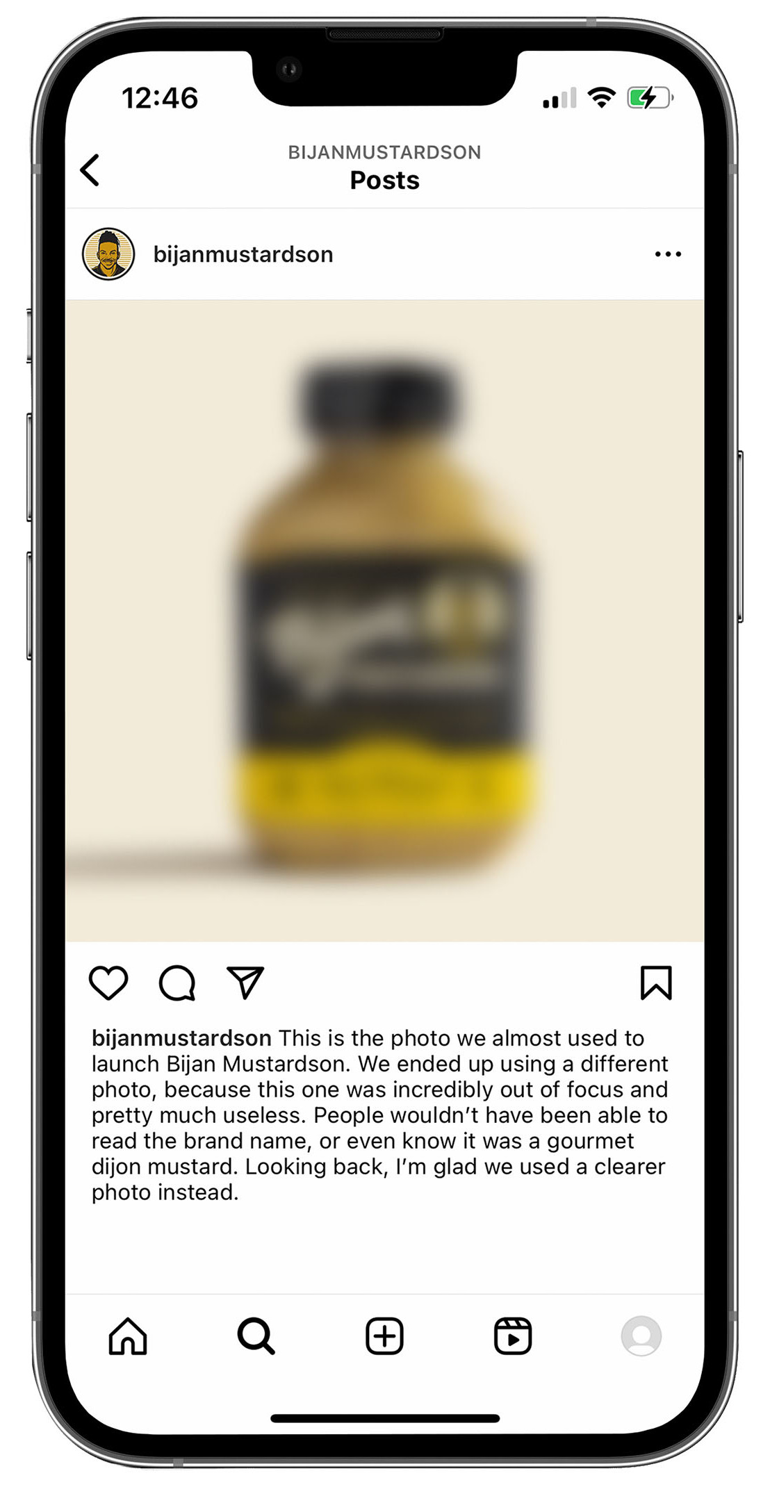 bijan mustardson instagram post
