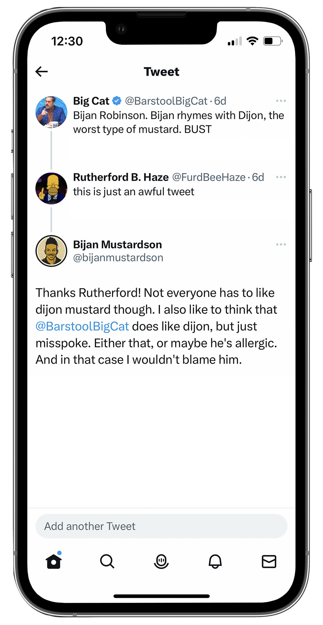 bijan mustardson twitter post