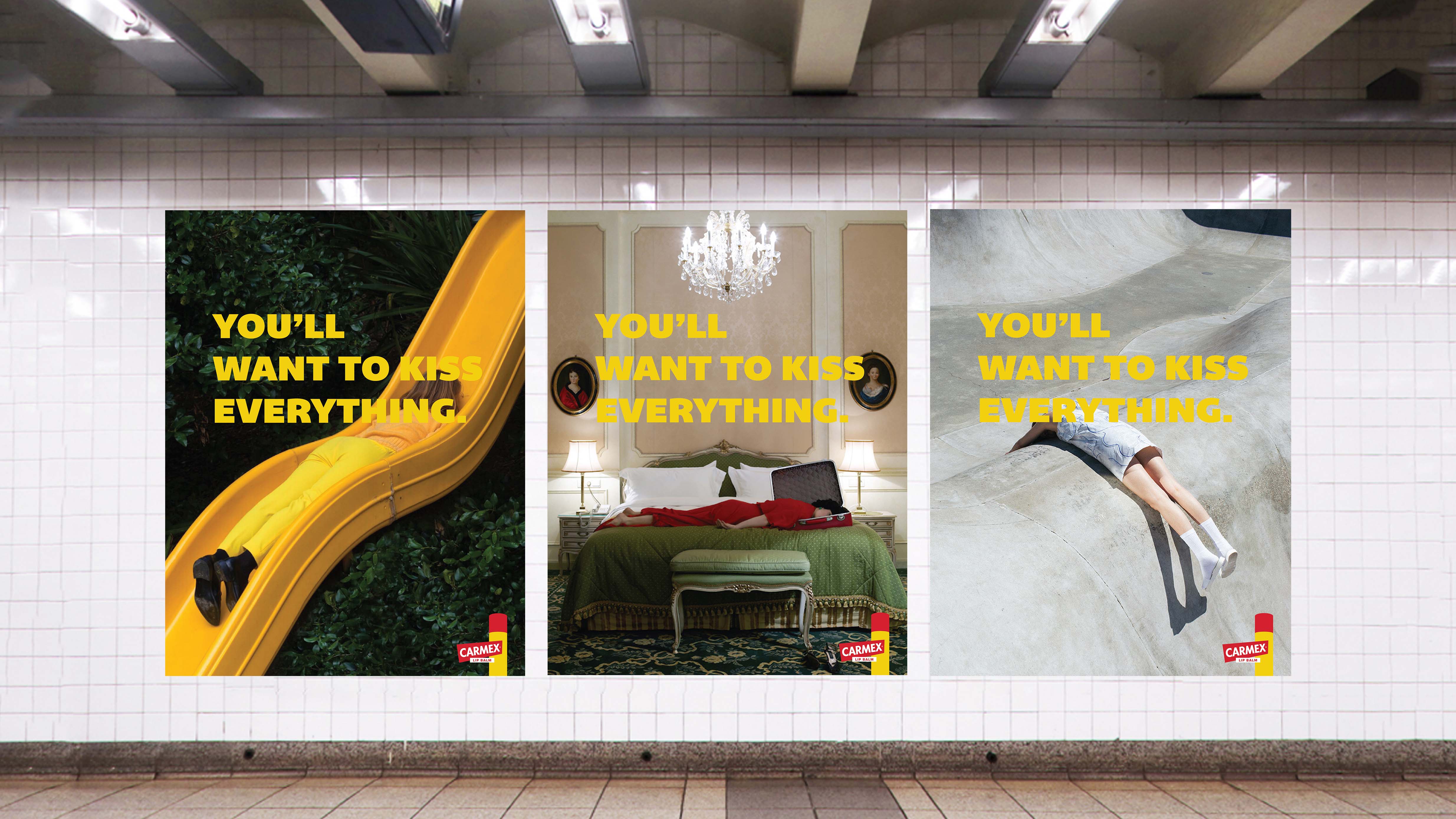 carmex subway posters