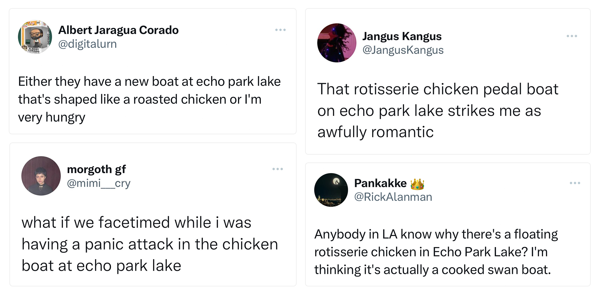 chicken boat comments