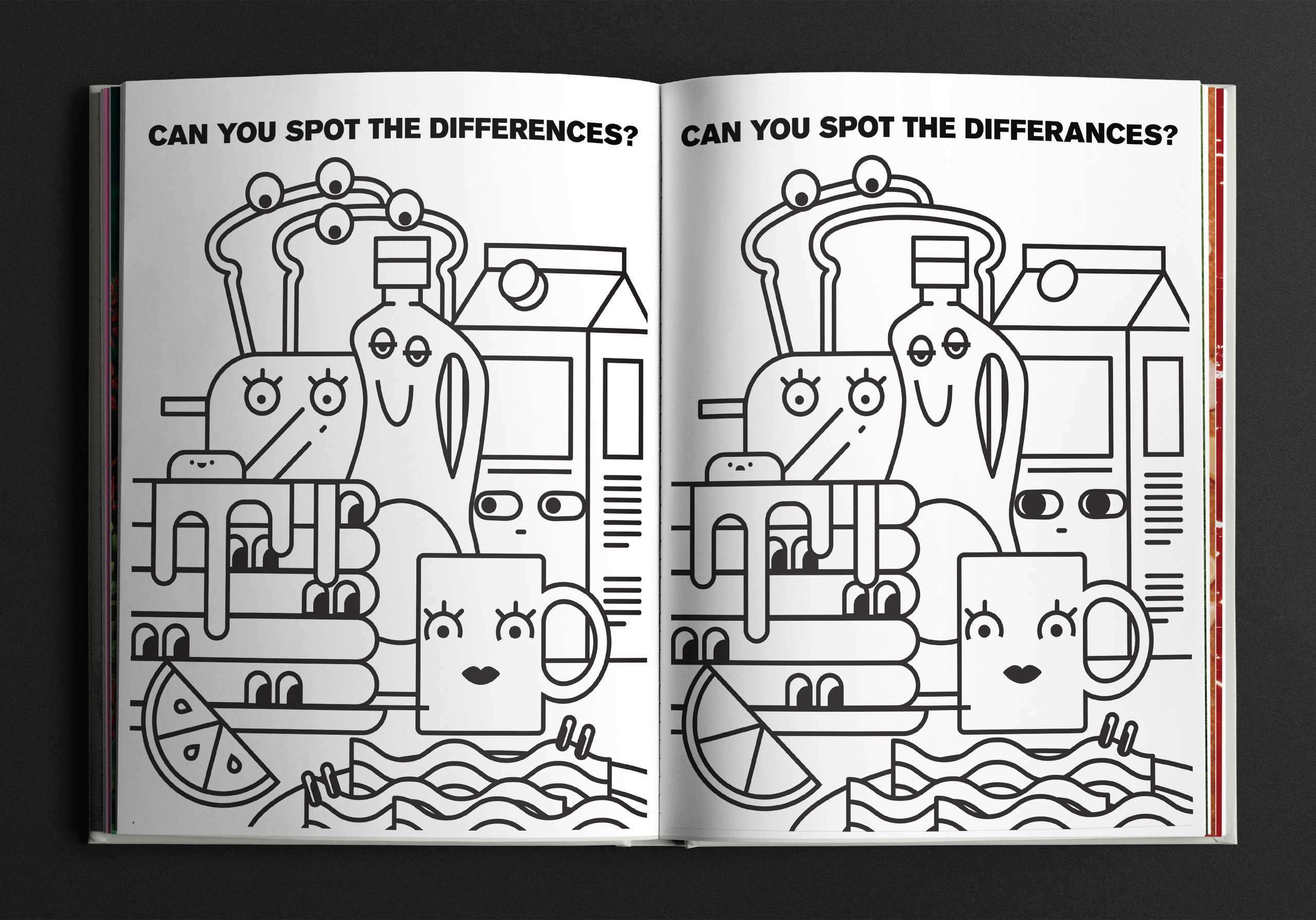 activity book page